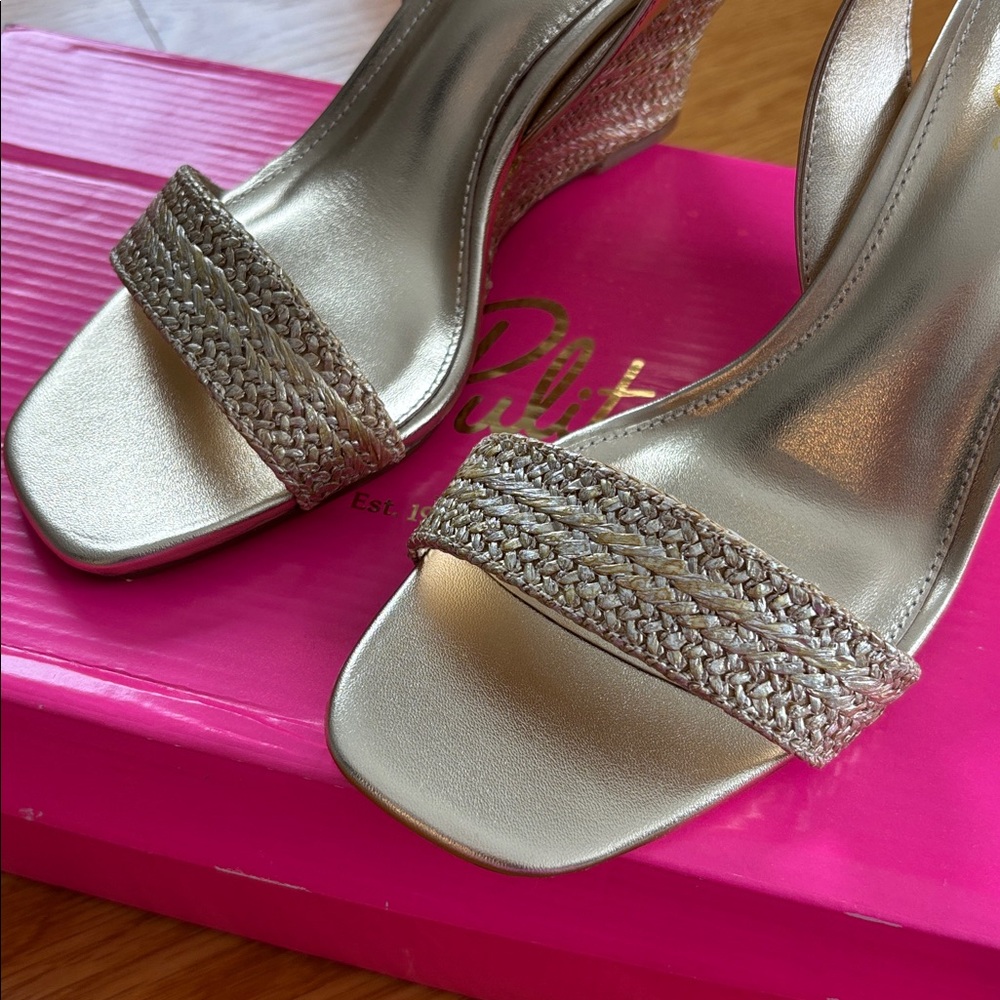 Lilly Pulitzer Carla Wedge Sandals - Picture 3 of 7